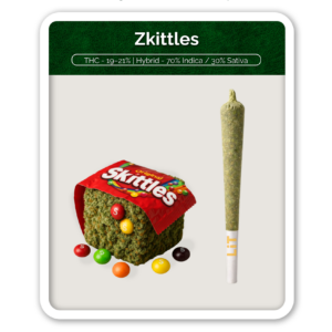 Green Label Zkittlez Preroll