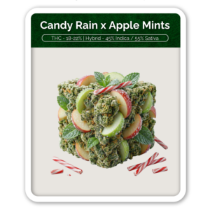 Candy Rain x Apple Mints Flower
