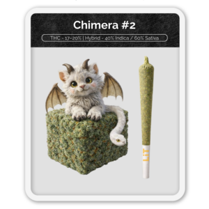 Black Label Chimera #2 Preroll Hash Infused