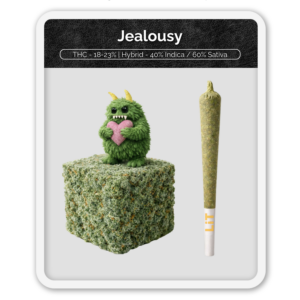 Black Label Jealousy Preroll Hash Infused