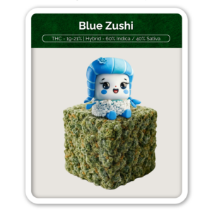 Blue Zushi Flower