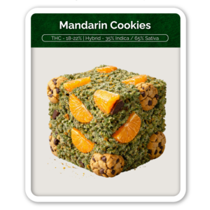 Mandarin Cookies Flower